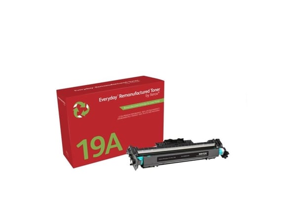 Everyday - Svart - kompatibel - boks - gjenfabrikert - trommelsett (alternativ for: HP 19A, HP CF219A) - Green World Alliance returprogram - for HP...