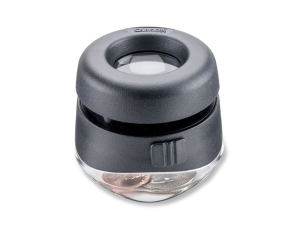 Carson VersalLoupe, Batteri, CR2032, 58 mm, 58 mm, 43 mm, 45 g