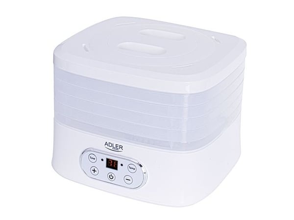 Adler AD 6658, Hvit, LCD, 70 timer, 2310 cm², 230 W, 265 mm