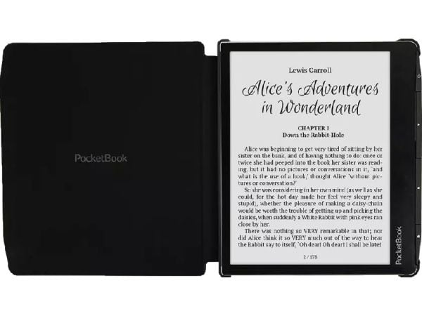 PocketBook HN-SL-PU-700-BK-WW, Etui, Sort, Pocketbook, 17,8 cm (7"), Era Stardust Silver, Era Sunset Copper, 1 stykker