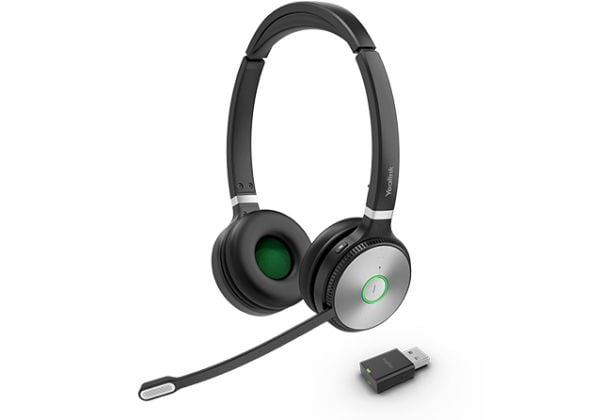 Yealink WH62 Portable, Langaton, Puhelut/Musiikki, 20 - 20000 Hz, Kuulokkeet, Musta, Harmaa