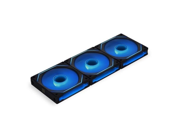 Lian Li UNI FAN SL-INFINITY UF-SLIN120-3B - Kabinettvifte - 120 mm - svart (en pakke 3)