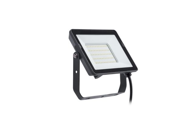 Philips Flomlys, Svart, IP65, Metall, I, U-brakett, 50 W