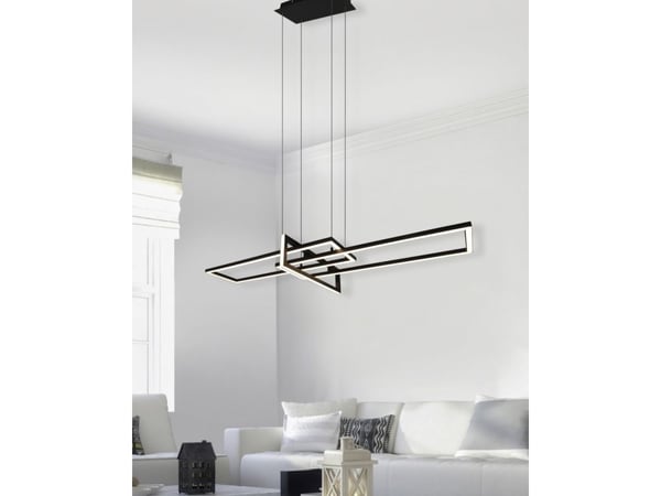 TRIO Salinas, Fleksibel montering, Svart, Svart, Metall, IP20, I