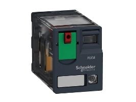 Schneider Electric RXM4AB2P7 Stikrelæ 230 V/AC 6 A 4 x brydekontakt, 4 x sluttekontakt 1 stk