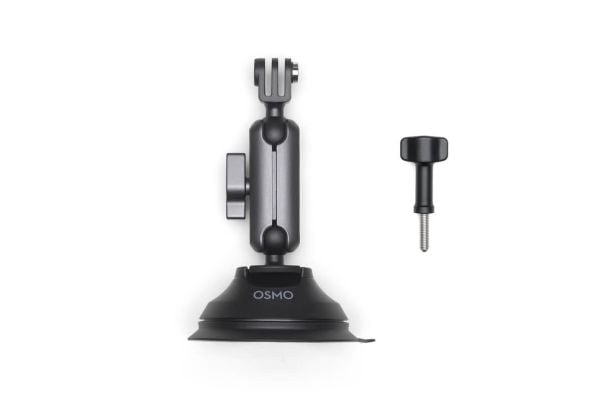 DJI Osmo Action Suction Cup Mount, Kameran kiinnitys, 148 g, Musta
