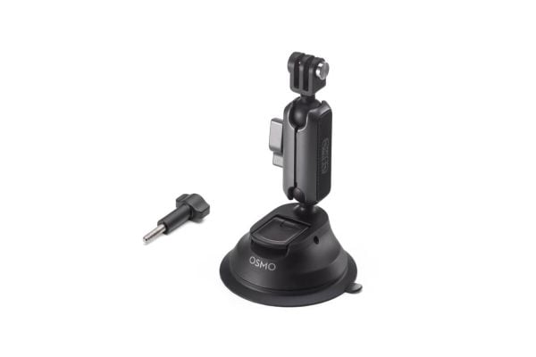 DJI Osmo Action Suction Cup Mount, Kameran kiinnitys, 148 g, Musta