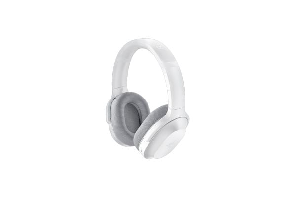 Razer Gaming Headset Barracuda mikrofonilla, Mercury White, langaton, Over-Ear, melua vaimentava