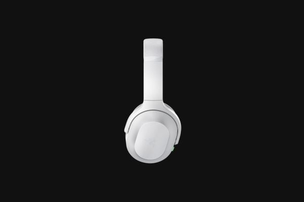 Razer Gaming Headset Barracuda mikrofonilla, Mercury White, langaton, Over-Ear, melua vaimentava