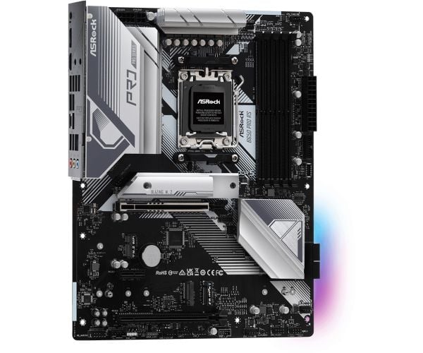 ASRock B650 Pro RS - Hovedkort - ATX - Socket AM5 - AMD B650 Chipset - USB-C 3.2 Gen 2x2, USB-C 3.2 Gen2, USB 3.2 Gen 2, USB 3.2 Gen 1 - 2.5 Gigabi...