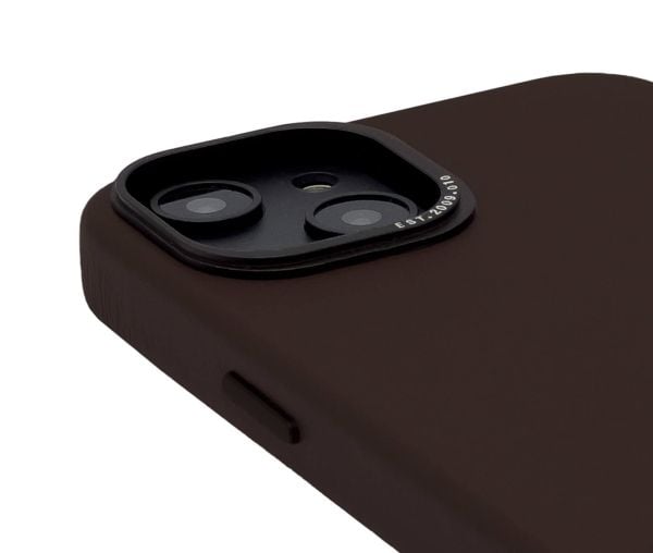 Dekodet - iPhone 14 Plus MagSafe-kompatibel beskyttelsesveske i lær (brun)
