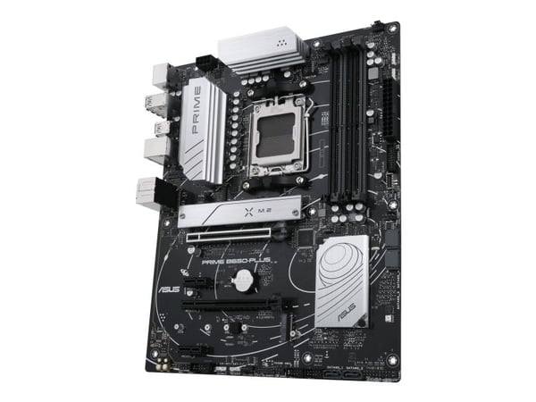 ASUS Prime B650-Plus-CSM - Hovedkort - ATX - Socket AM5 - AMD B650 Chipset - USB-C 3.2 Gen2, USB 3.2 Gen 2, USB 3.2 Gen 1, USB-C 3.2 Gen 1 - 2.5 Gi...