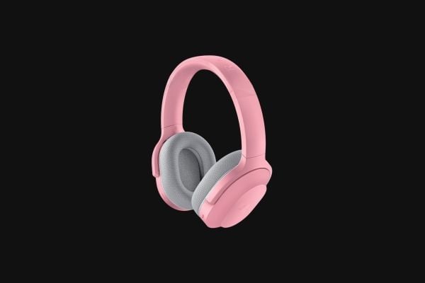 Razer Barracuda - Hodesett - full størrelse - Bluetooth / 2,4 GHz radiofrekvens - trådløs, kablet - 3,5 mm jakk, USB-C - lydisolerende - kvarts