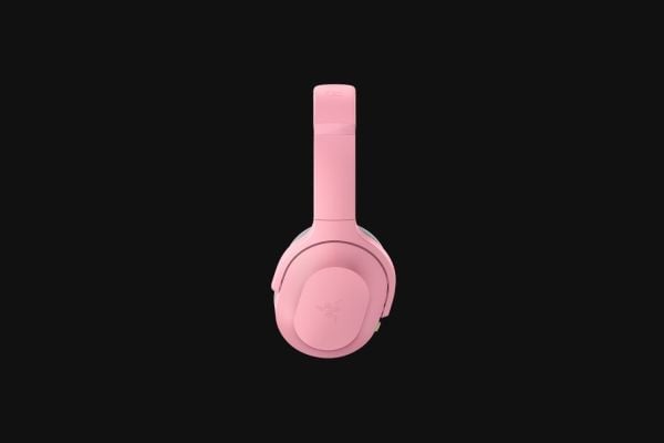 Razer Barracuda - Hodesett - full størrelse - Bluetooth / 2,4 GHz radiofrekvens - trådløs, kablet - 3,5 mm jakk, USB-C - lydisolerende - kvarts
