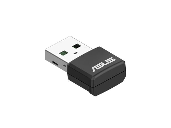 ASUS USB-AX55 Nano - Nettverksadapter - USB 2.0 - Wi-Fi 5, Wi-Fi 6