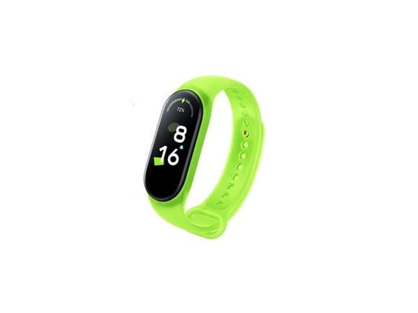 Xiaomi - Håndrem for aktivitetssporer - 160 - 224 mm - neongrønt - for Xiaomi Smart Band 7; Xiaomi Mi Band 7, Smart Band 7