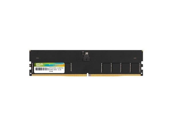 SILICON POWER - DDR5 - modul - 32 GB - DIMM 288-pin - 4800 MHz / PC5-38400 - CL40 - 1.1 V - ikke-bufret - on-die ECC