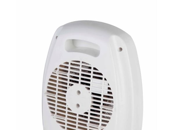 JATA TV78, Viftedrevet elektrisk romvarmer, Innendørs, Gulv, Bord, Hvit, 2000 W, 1000 W