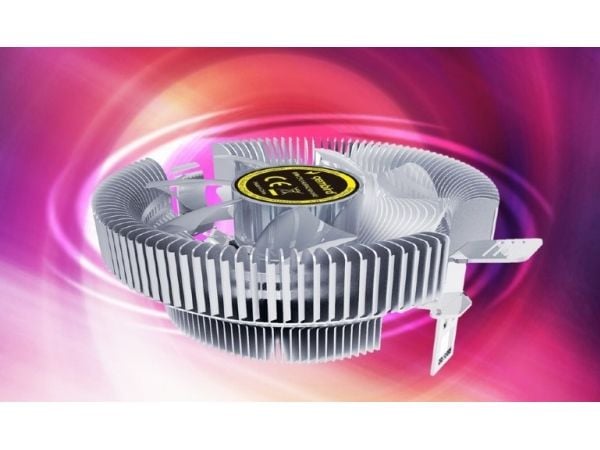 Gembird Huracan X40 - Prosessorkjøler (horisontal) - (for: LGA775, LGA115x Socket, LGA1200) - 90 mm
