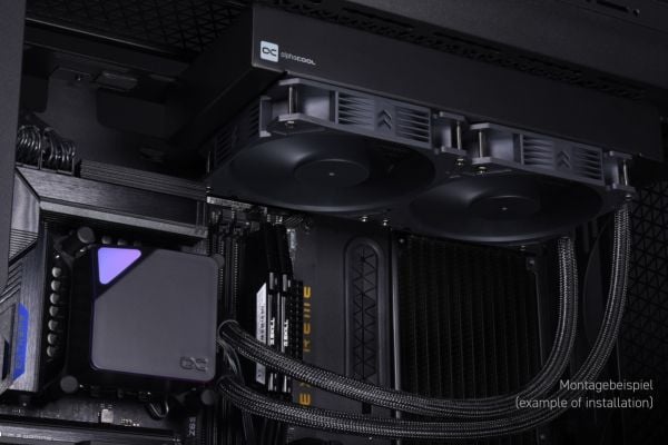 Alphacool Core Ocean T38 280mm CPU Digital Digital Complete -vesijäähdytin