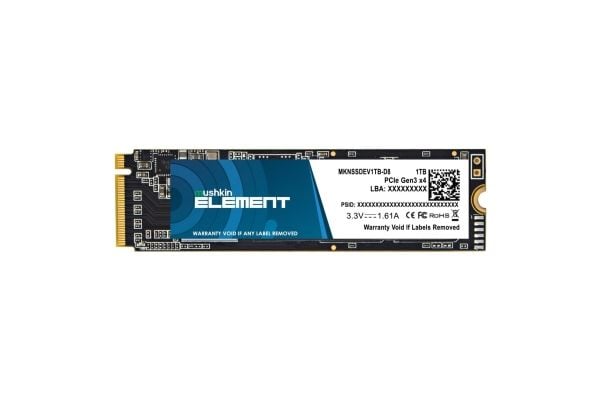 Mushkin Element, 1 TB, M.2, 2000 MB/s