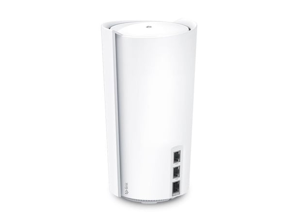 TP-Link Deco XE200(2-pack), Vit, Intern, Mesh-system, 600 m², Triband (2,4 GHz/5 GHz/6 GHz), Wi-Fi 6E (802.11ax)