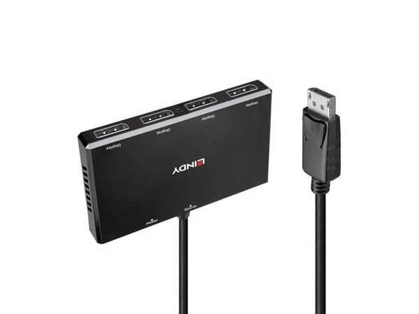 Lindy 38431, Svart, Akrylonitril-butadien-styren (ABS), CE, UKCA, FCC, RoHS & REACH, 1 A, 105 mm, 140 mm