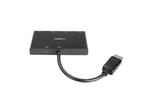 Lindy 38431, Svart, Akrylonitril-butadien-styren (ABS), CE, UKCA, FCC, RoHS & REACH, 1 A, 105 mm, 140 mm