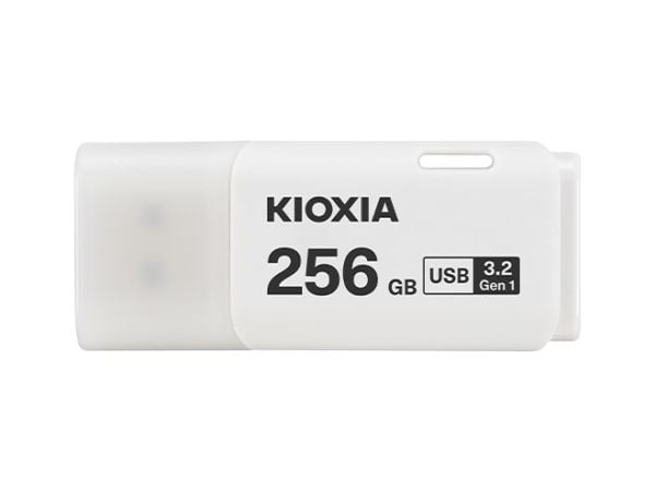 KIOXIA TransMemory U301 - USB flash-enhet - 256 GB - USB 3.2 Gen 1 - vit