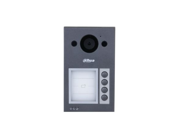 Dahua IP Pro Series - Door station - med kamera - trådlös, kabelansluten - 10/100 Ethernet - grå