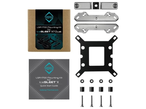 Iceberg Thermal MOUNT1700X-B0A, Montering Sett, LGA 1700, IceSLEET X7 Dual, Boks