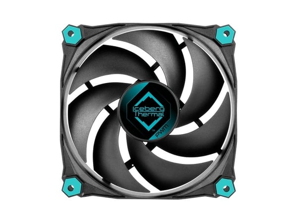 ICEBERG THERMAL IceGALE Silent PWM-120mm Musta (3er Pack)*