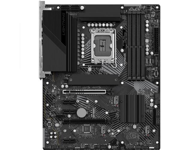 ASRock Z790 PG Lightning - Hovedkort - ATX - LGA1700-sokkel - Z790 Chipset - USB-C 3.2 Gen 2x2, USB 3.2 Gen 2, USB 3.2 Gen 1, USB-C 3.2 Gen 1 - 2.5...