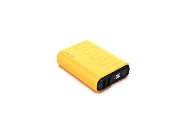 RealPower PB-10000, 10000 mAh, Lithium Polymer (LiPo), 22,5 W, Gult