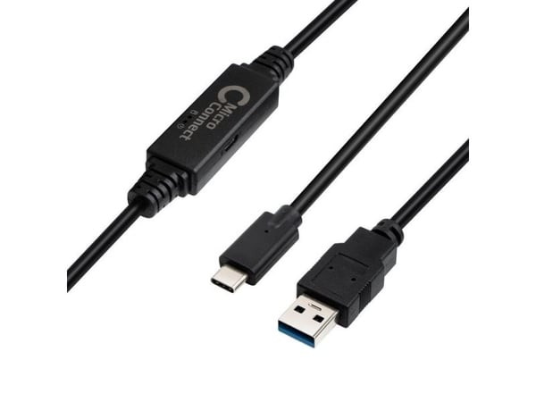 USB3.0 A til USB-C Gen1-kabel - 5m kabel, 5 Gbit/s