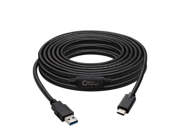 USB3.0 A til USB-C Gen1-kabel - 5m kabel, 5 Gbit/s