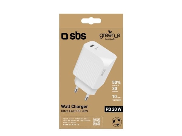 SBS GRETR1CPD20W, Innendørs, AC, Hvit