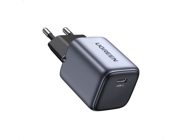 Ugreen Nexode, Innendørs, AC, 12 V, 3 A, Sort, Grå