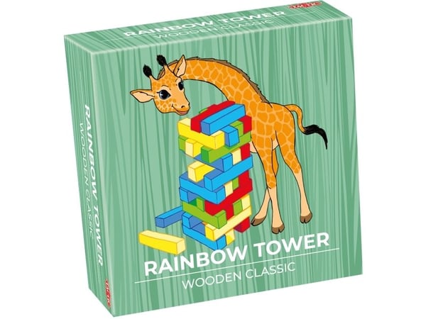Tactic Trendy Rainbow Tower board game
