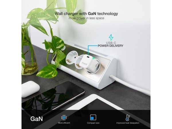 TooQ TQWC-GANPD30WT, Innendørs, AC, Hvit