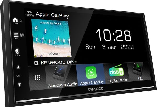 Kenwood DMX7722DABS, Sort, 2 DIN, NTSC, PAL, AAC, FLAC, MP3, WAV, WMA, BMP, JPEG, PNG, H.264, MKV, MPEG1, MPEG2, MPEG4, WMV