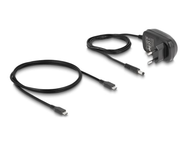 Delock 7-porttinen USB 3.2 Gen 2 -keskitin, jossa on 4 USB Type-A- ja 3 USB Type-C-porttia