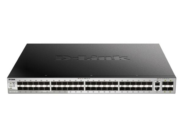 D-Link DGS 3130-54S - Switch - L3 Lite - Styrt - 48 x SFP + 2 x 10 Gigabit Ethernet + 4 x 10 Gigabit SFP+