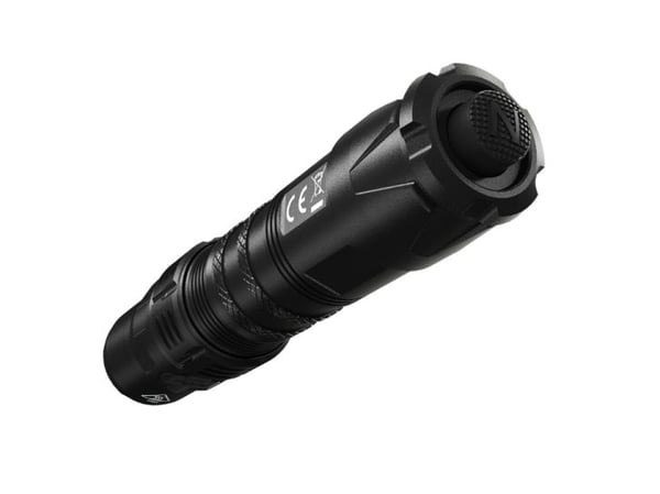 Nitecore MH12SE, Hånd lommelygte, Sort, Aluminium, Knapper, 2 m, 2 m