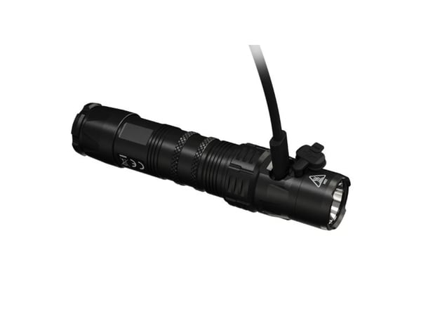 Nitecore MH12SE, Hånd lommelygte, Sort, Aluminium, Knapper, 2 m, 2 m