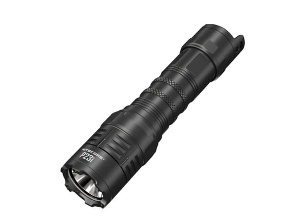 Nitecore P23i, Taktisk lommelykt, Sort, Aluminium, Knapper, 2 m, 2 m