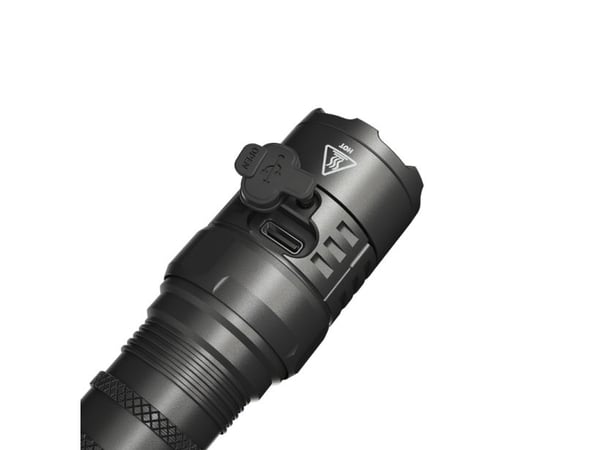 Nitecore P23i, Taktisk lommelykt, Sort, Aluminium, Knapper, 2 m, 2 m