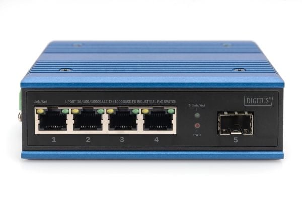 Digitus DN-651135, Hallitsematon, Gigabit Ethernet (10/100/1000), Täysin kaksipuolinen