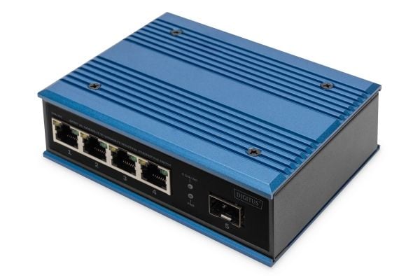 Digitus DN-651131, Hallitsematon, Fast Ethernet (10/100), Täysin kaksipuolinen, Power over Ethernet -tuki