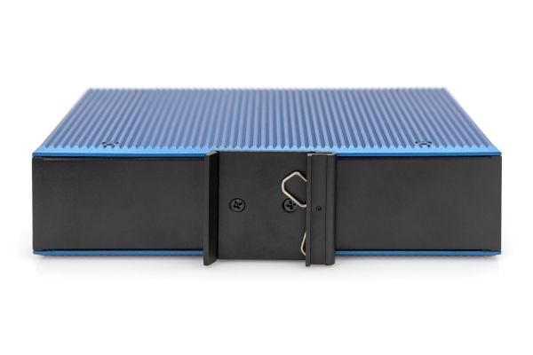 DIGITUS - Switch - industriell - ikke-styrt - 16 x 10/100/1000 + 2 x Gigabit SFP (opplink) - DIN-skinnemonterbar